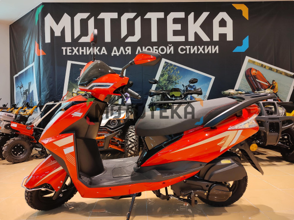 Скутер Мотомир SCIROCCO 49.9 (110) красный | Мототека